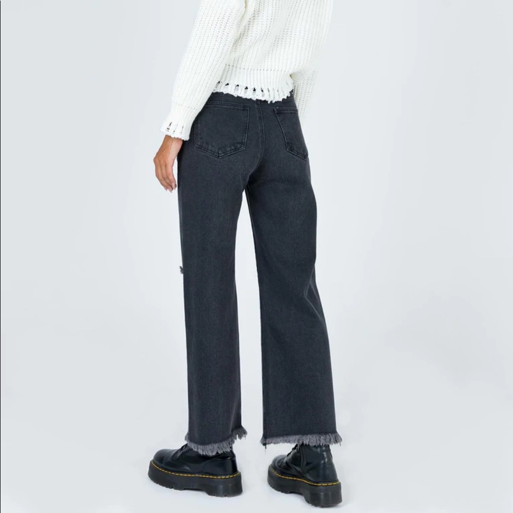Princess Polly CeCe Hammer Wide Leg Jeans